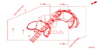 SNELHEIDSMETER  voor Honda CIVIC  1.0 COMFORT 5 deuren CVT versnellingsbak 2017