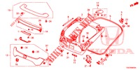 ACHTERKLEP PANEEL(2DE)  voor Honda CIVIC 1.0 EXECUTIVE NAVI 5 deuren CVT versnellingsbak 2017