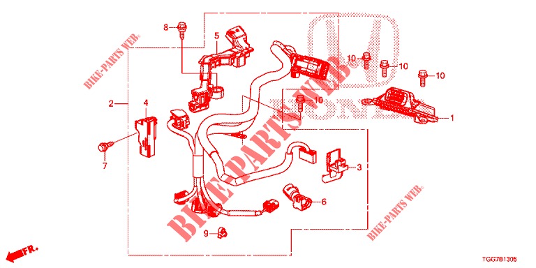 TRANSMISSIECONTROLE (1,0 L) voor Honda CIVIC 1.0 EXCLUSIVE NAVI 5 deuren CVT versnellingsbak 2017