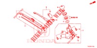 ACHTER RUITEWISSER  voor Honda CIVIC  1.0 ENTRY 5 deuren 6-versnellings handgeschakelde versnellingsbak 2018