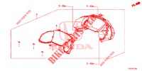 SNELHEIDSMETER  voor Honda CIVIC  1.0 ENTRY 5 deuren 6-versnellings handgeschakelde versnellingsbak 2018