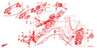 VOOR PORTIER SLOTEN/BUITEN HENDEL  voor Honda CIVIC  1.0 ENTRY 5 deuren 6-versnellings handgeschakelde versnellingsbak 2018