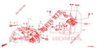 WISSELHENDEL(MT)  voor Honda CIVIC  1.0 ENTRY 5 deuren 6-versnellings handgeschakelde versnellingsbak 2018
