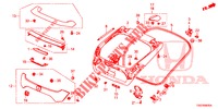 ACHTERKLEP PANEEL(2DE)  voor Honda CIVIC 1.0 MID 5 deuren 6-versnellings handgeschakelde versnellingsbak 2018