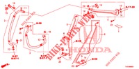 AIRCONDITIONER (FLEXIBLES/TUYAUX) (LH) voor Honda NSX 3.5 FIF 2 deuren DCT 2019