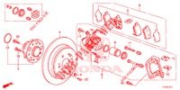ACHTER REM (2) voor Honda ACCORD TOURER 2.0 S 5 deuren 6-versnellings handgeschakelde versnellingsbak 2015