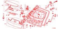 ACHTERKLEP PANEEL(2DE)  voor Honda ACCORD TOURER 2.0 S 5 deuren 6-versnellings handgeschakelde versnellingsbak 2015