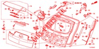 ACHTERKLEP (PUISSANCE) voor Honda ACCORD TOURER 2.0 S 5 deuren 6-versnellings handgeschakelde versnellingsbak 2015