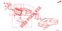 AUDIO UNIT (NAVIGATION) voor Honda ACCORD TOURER 2.0 S 5 deuren 6-versnellings handgeschakelde versnellingsbak 2015