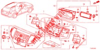 AUDIO UNIT  voor Honda ACCORD TOURER 2.0 S 5 deuren 6-versnellings handgeschakelde versnellingsbak 2015