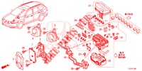 BEDIENINGSEENNEID (COMPARTIMENT MOTEUR) (1) voor Honda ACCORD TOURER 2.0 S 5 deuren 6-versnellings handgeschakelde versnellingsbak 2015