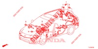 BEDRADINGSBUNDEL (2) (LH) voor Honda ACCORD TOURER 2.0 S 5 deuren 6-versnellings handgeschakelde versnellingsbak 2015