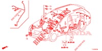 BEDRADINGSBUNDEL (3) (LH) voor Honda ACCORD TOURER 2.0 S 5 deuren 6-versnellings handgeschakelde versnellingsbak 2015