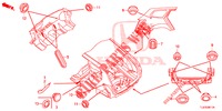DOORVOERTULLE (ARRIERE) voor Honda ACCORD TOURER 2.0 S 5 deuren 6-versnellings handgeschakelde versnellingsbak 2015