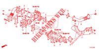 EGR KLEP (DIESEL) voor Honda ACCORD TOURER 2.0 S 5 deuren 6-versnellings handgeschakelde versnellingsbak 2015