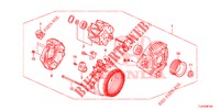 GENERATOR (DENSO) (2.0L) voor Honda ACCORD TOURER 2.0 S 5 deuren 6-versnellings handgeschakelde versnellingsbak 2015