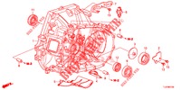KOPPELING BEHUIZING  voor Honda ACCORD TOURER 2.0 S 5 deuren 6-versnellings handgeschakelde versnellingsbak 2015