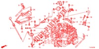 OLIEPEILMETER/ATF PIJP (1) voor Honda ACCORD TOURER 2.0 S 5 deuren 6-versnellings handgeschakelde versnellingsbak 2015