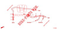 ONTLUCHTSLANG (2.0L) voor Honda ACCORD TOURER 2.0 S 5 deuren 6-versnellings handgeschakelde versnellingsbak 2015