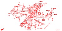 TURBOLADER SYSTEEM (DIESEL) voor Honda ACCORD TOURER 2.0 S 5 deuren 6-versnellings handgeschakelde versnellingsbak 2015