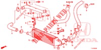 TUSSENKOELING (2) voor Honda ACCORD TOURER 2.0 S 5 deuren 6-versnellings handgeschakelde versnellingsbak 2015