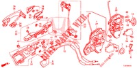 VOOR PORTIER SLOTEN/BUITEN HENDEL  voor Honda ACCORD TOURER 2.0 S 5 deuren 6-versnellings handgeschakelde versnellingsbak 2015