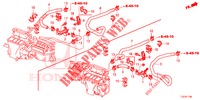 WATERSLANG/VERWARMING KANAAL (DIESEL) voor Honda ACCORD TOURER 2.0 S 5 deuren 6-versnellings handgeschakelde versnellingsbak 2015