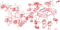 SCHAKELAAR (LH) voor Honda ACCORD TOURER 2.0 ELEGANCE 5 deuren 6-versnellings handgeschakelde versnellingsbak 2015