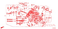 MOTOR BEDRADINGSBUNDEL (2.0L) voor Honda ACCORD TOURER 2.0 EXECUTIVE 5 deuren 5-traps automatische versnellingsbak 2015
