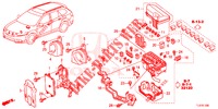 BEDIENINGSEENNEID (COMPARTIMENT MOTEUR) (1) voor Honda ACCORD TOURER 2.0 S 5 deuren 5-traps automatische versnellingsbak 2015
