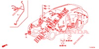 BEDRADINGSBUNDEL (3) (LH) voor Honda ACCORD TOURER 2.0 S 5 deuren 5-traps automatische versnellingsbak 2015