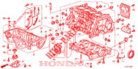 CILINDERBLOK/OLIEPAN (2.0L) voor Honda ACCORD TOURER 2.0 S 5 deuren 5-traps automatische versnellingsbak 2015