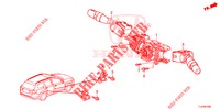 COMBINATIESCHAKELAAR  voor Honda ACCORD TOURER 2.0 S 5 deuren 5-traps automatische versnellingsbak 2015