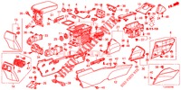 CONSOLE (LH) voor Honda ACCORD TOURER 2.0 S 5 deuren 5-traps automatische versnellingsbak 2015