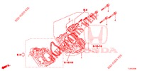GAS HUIS (2.0L) voor Honda ACCORD TOURER 2.0 S 5 deuren 5-traps automatische versnellingsbak 2015