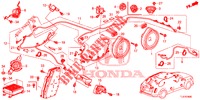 RADIO ANTENNE/LUIDSPREKER (LH) voor Honda ACCORD TOURER 2.0 S 5 deuren 5-traps automatische versnellingsbak 2015
