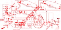 REM HOOFDCILINDER/HOOFDSPANNING (LH) voor Honda ACCORD TOURER 2.0 S 5 deuren 5-traps automatische versnellingsbak 2015