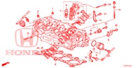 SPOEL KLEP/ OLIEDRUKSENSOR (2.0L) voor Honda ACCORD TOURER 2.0 S 5 deuren 5-traps automatische versnellingsbak 2015