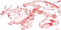 TOEVOERPIJP/VENTILATORPIJP (LH) voor Honda ACCORD TOURER 2.0 S 5 deuren 5-traps automatische versnellingsbak 2015