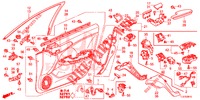 VOOR PORTIER VOERING (LH) voor Honda ACCORD TOURER 2.0 S 5 deuren 5-traps automatische versnellingsbak 2015