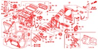 VERWARMINGSEENHEID (LH) voor Honda ACCORD TOURER 2.4 S 5 deuren 6-versnellings handgeschakelde versnellingsbak 2015