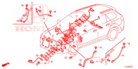 BEDRADINGSBUNDEL (1) (LH) voor Honda ACCORD TOURER DIESEL 2.2 COMFORT 5 deuren 5-traps automatische versnellingsbak 2015