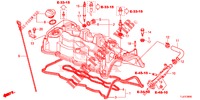 CILINDERKOP AFDEKKING (DIESEL) voor Honda ACCORD TOURER DIESEL 2.2 COMFORT 5 deuren 5-traps automatische versnellingsbak 2015