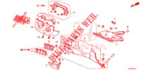 INSTRUMENTEN AFWERKING (COTE DE CONDUCTEUR) (LH) voor Honda ACCORD TOURER DIESEL 2.2 ELEGANCE 5 deuren 6-versnellings handgeschakelde versnellingsbak 2015