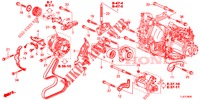 MOTOR BEVESTIGING BEUGEL (DIESEL) voor Honda ACCORD TOURER DIESEL 2.2 ELEGANCE 5 deuren 6-versnellings handgeschakelde versnellingsbak 2015