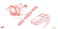 MISTLAMP  voor Honda ACCORD TOURER DIESEL 2.2 LUXURY 5 deuren 6-versnellings handgeschakelde versnellingsbak 2015