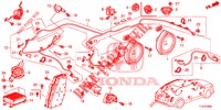 RADIO ANTENNE/LUIDSPREKER (LH) voor Honda ACCORD TOURER 2.0 ELEGANCE PACK 5 deuren 6-versnellings handgeschakelde versnellingsbak 2014