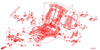 V. ZITTING COMPONENTEN (D.) (HAUTEUR MANUELLE) voor Honda ACCORD TOURER 2.0 ELEGANCE PACK 5 deuren 5-traps automatische versnellingsbak 2014