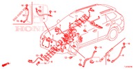 BEDRADINGSBUNDEL (1) (LH) voor Honda ACCORD TOURER 2.0 S 5 deuren 6-versnellings handgeschakelde versnellingsbak 2014