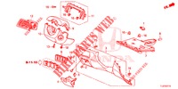 INSTRUMENTEN AFWERKING (COTE DE CONDUCTEUR) (LH) voor Honda ACCORD TOURER 2.0 S 5 deuren 6-versnellings handgeschakelde versnellingsbak 2014